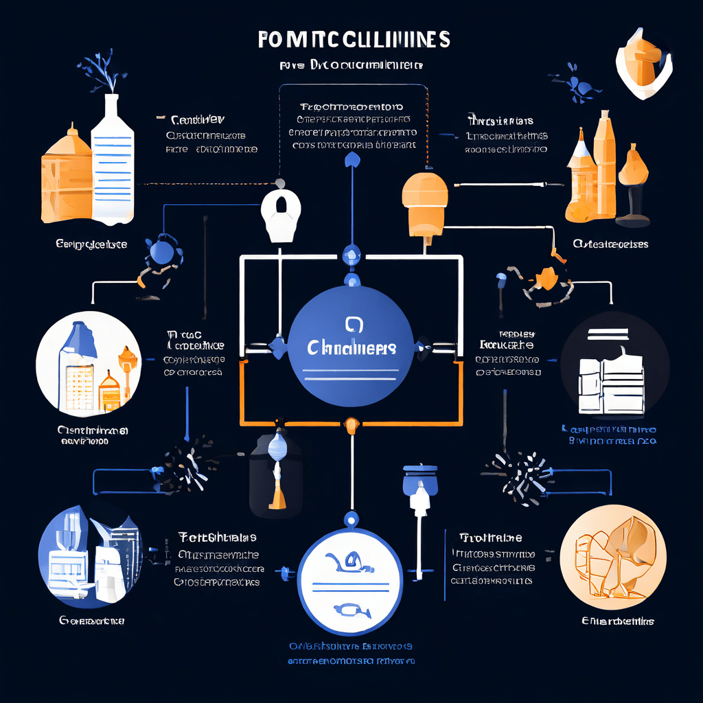 커뮤니티 가이드라인에 따라 콘텐츠가 심사되는 과정을 설명하는 플로우차트로, 정책을 준수하는 콘텐츠는 통과시키고 위반 콘텐츠는 차단하는 필터링 시스템의 작동 방식을 시각적으로 보여줍니다.