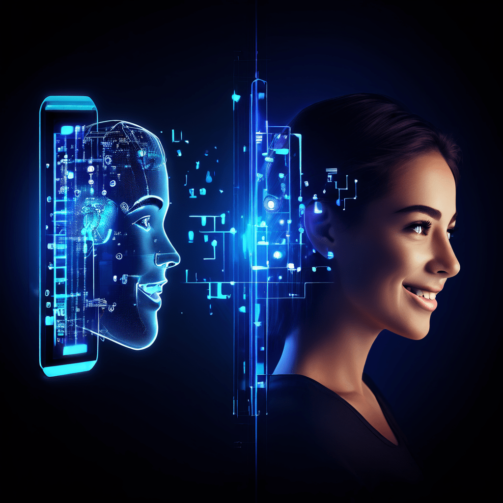 디지털 보안 시스템의 차단과 접근을 상징하는 화면으로, 잠금 장치와 사용자 인증이 성공적으로 이루어진 후 데이터가 자유롭게 흐르는 모습을 대비하여 보여줍니다.