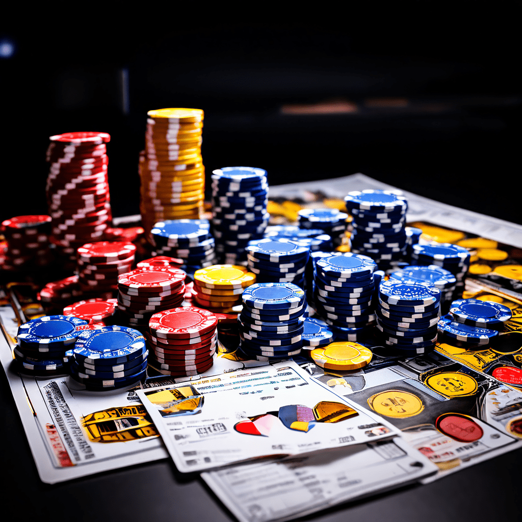 A photorealistic DSLR shot comparing behavioral drivers in traditional gambling and modern reward systems, featuring a shallow dep