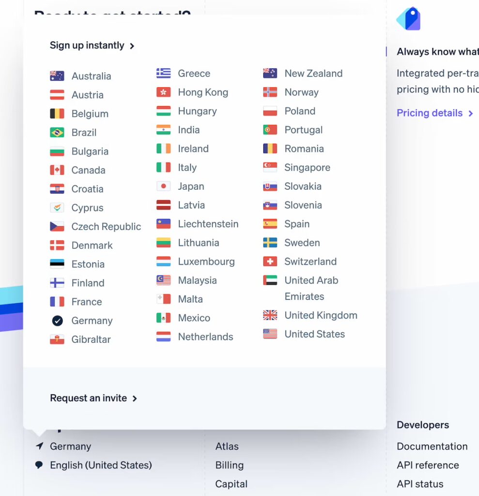 Accessible website language selector displaying native language names instead of country flags.